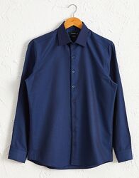 Синяя мужская рубашка LC Waikiki/ЛС Вайкики