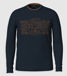 Синий мужской реглан LC Waikiki/ЛС Вайкики Pacific Voyage