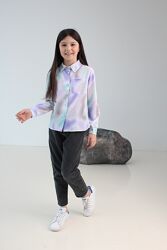Школьная блузка для девочки, рр 116-140 см