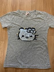 Новая футболка hello kitty 