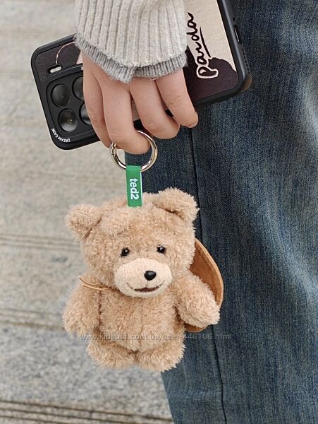 Оригинал Pop Mart TED2  плюшевый брелок фигурка  новинка июнь 2025