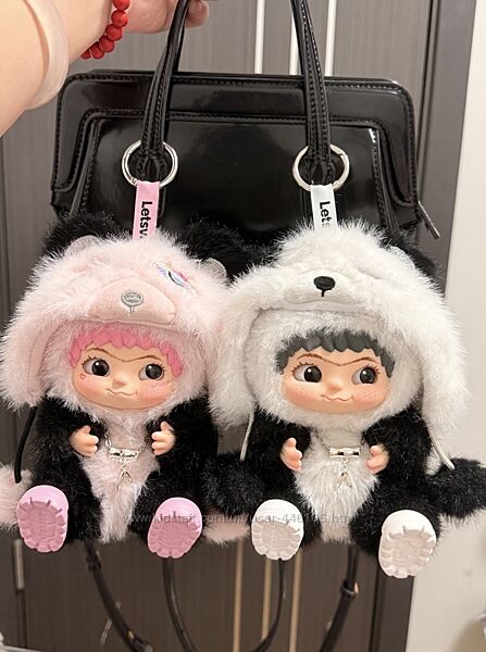 Оригинал Letsvan WAKUKU Pandada  Фигурка брелок Ограниченная серия