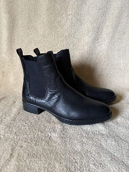 челсі черевики шкіряні RIEKER р.39