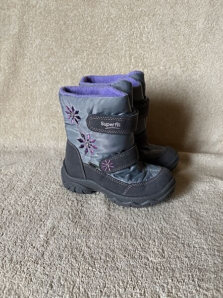 Зимові черевики Superfit FAIRY 7 р.24 устілка 15,5см
