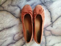 Туфли замшевые