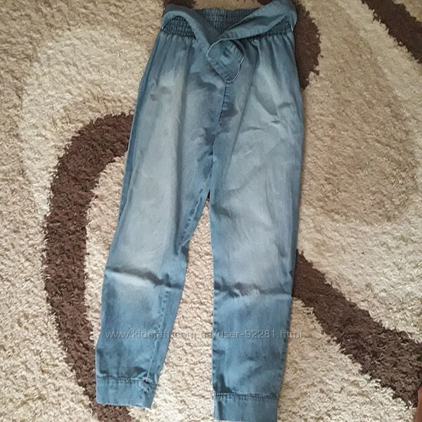 Стильные джинсы на резинке Pretty Sille 12-14 лет