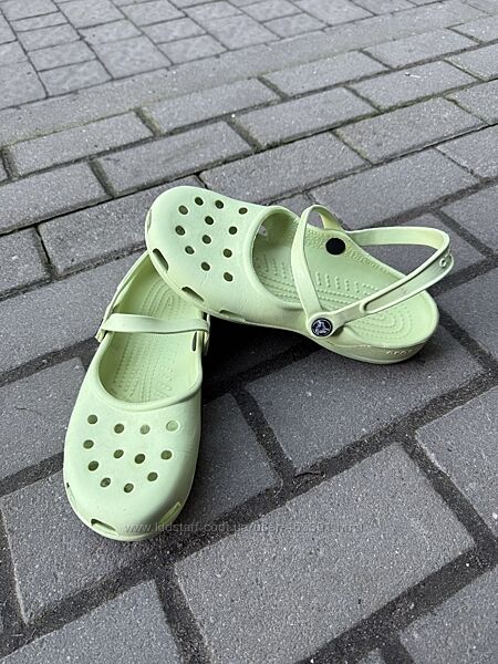 Кроксы шлёпанцы Crocs оригинал W8