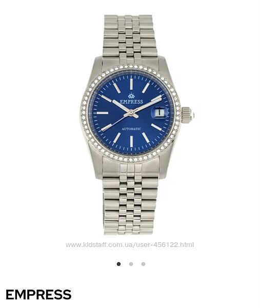 Super-sale-женские часы Empress Constance Automatic-Blue-с драгоцен. камням