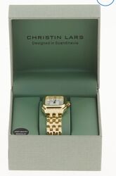 Аналоговые женские часы Cristian Lars   gold-  original 