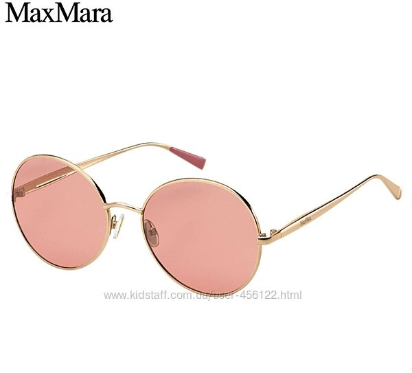 Женские круглые розовые очки Max Mara MM-ILDE-V - DDBU1 -оriginal