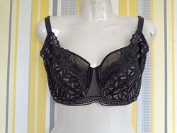 Бюстгальтер 34FF/75G Figleaves Англія бра ліф чорний