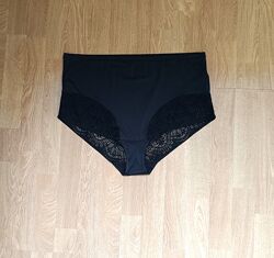 Трусики р.20 євро р.48 Marks & Spencer батал великі чорні