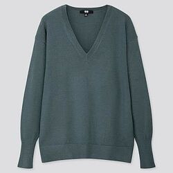 Пуловер женский 100 шерсть мериноса Uniglo M
