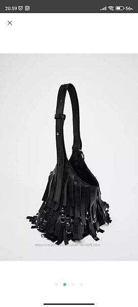 Сумка кожаная Zara новая