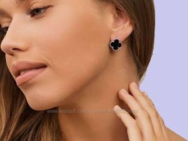 Серьги в стиле Van Cleef 