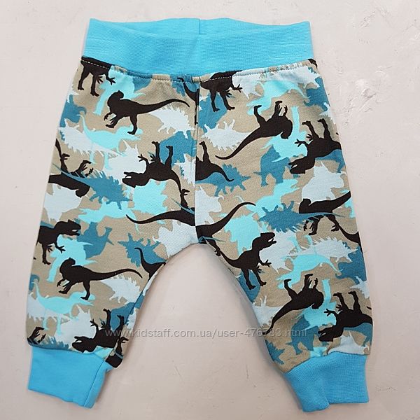 Штани з динозаврами для малюка