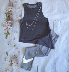 Трикотажные лосины Nike указан рост 137-147