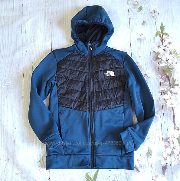 Спортивная кофта на флисе The North Face на 11-12 лет