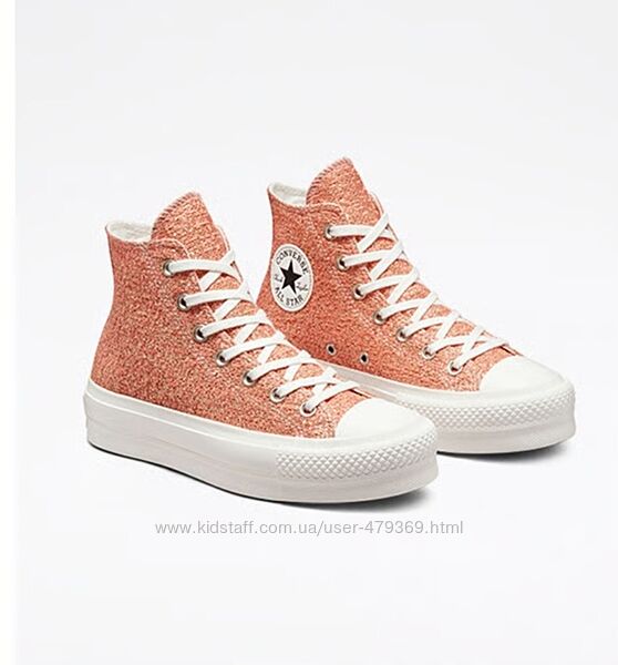 Кеды на платформе Converse размер 35