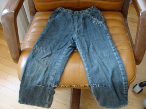 Джинсы на флисе