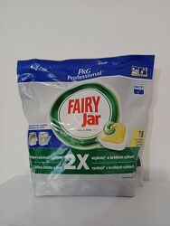 Таблетки для посудомийки  Fairy Jar з лимоном all in one 115 шт.