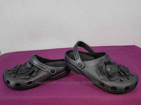 Кроксы клоги Crocs Classic Vivid Blooms M5 W7 размер 37 на стопу 23-23,5 см