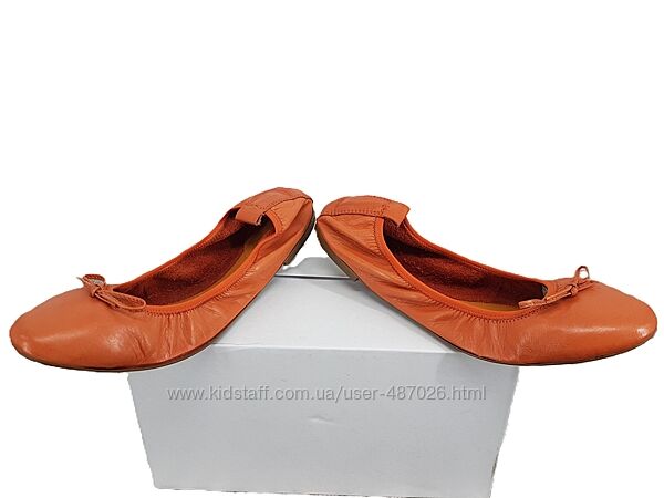 Кожаные балетки Andrea Sabatini eur-41 стелька 26,5 см на стопу 25,5-26 см