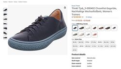Кроссовки кожаные Think  eur-41,5 / 8 стелька 27 см на стопу 26,5 см