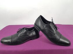 Кожаные туфли Salamander eur-42 на длину стопы 27 см, made in Germany