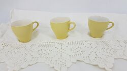 Винтажные кофейные керамические чашки Figgjo Flint Norway 50-60-е года