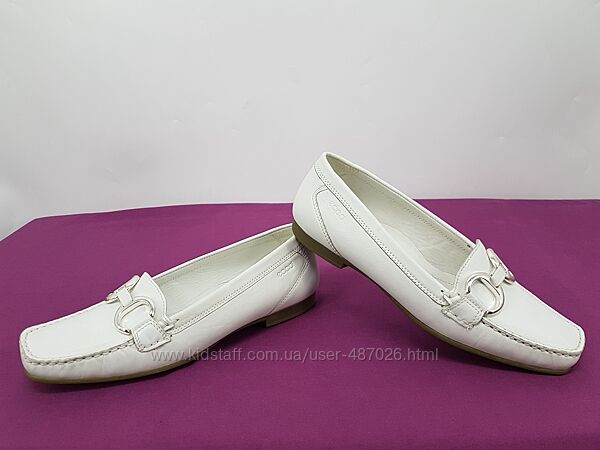 Туфли лоферы Ecco eur-39 стелька 26 см на стопу 25 см