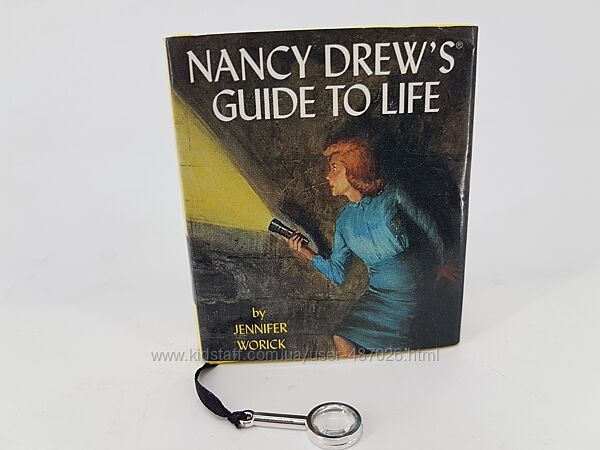 Винтажная мини-книга с лупой Руководства Нэнси Дрю по жизни