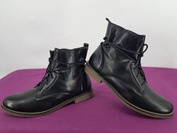 Кожаные ботинки 5 th Avenue eur-41 стелька 26,5 см на стопу 25,5 см