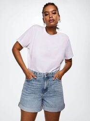 Шорти джинсові Mango у стилі Mom80 eur-44 /L розмір наш 50