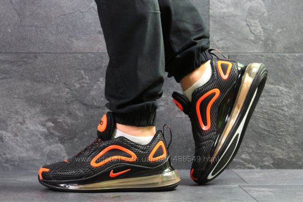  Кроссовки мужские Nike Air Max 720 blackorange