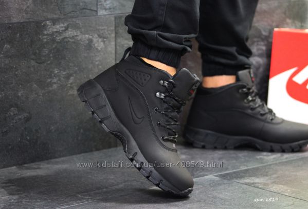 Зимние ботинки Nike lunarridge black