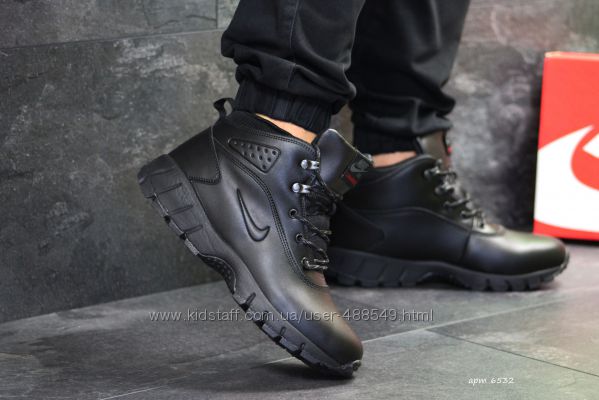 Зимние ботинки Nike Lunarridge black