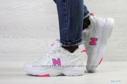 Зимние женские кроссовки New Balance 608 whitepink