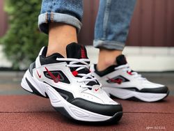 Кроссовки мужские Nike М2K Tekno, черные с белым 41-46р