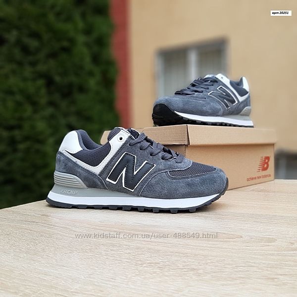 Кроссовки женские New Balance 574, серые 36-41р