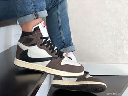 Кроссовки мужские Nike Air Jordan, коричневые 41-46р