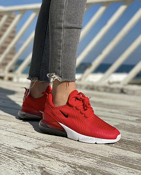 Кроссовки женские Nike Air Max 270, красные
