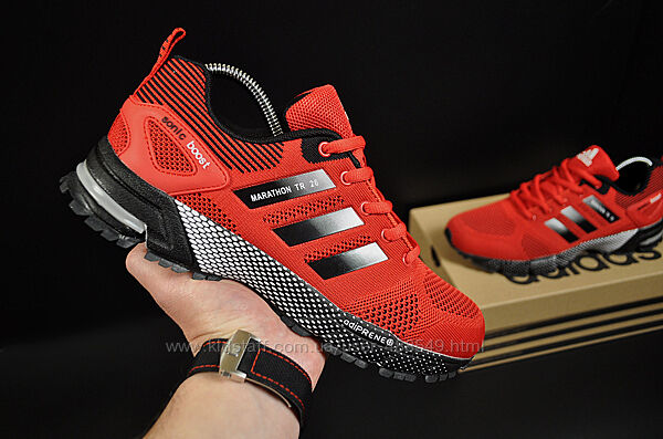 Кроссовки мужские Adidas Marathon Tr 26, красные