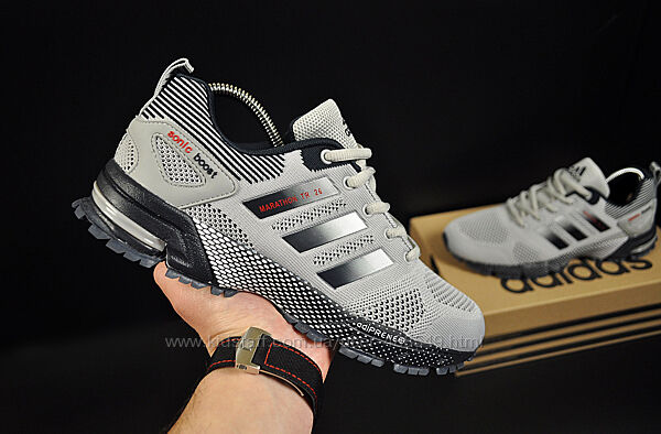 Кроссовки мужские Adidas Marathon Tr 26, светло серые