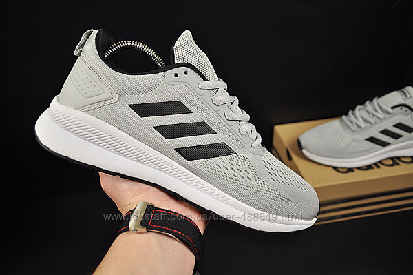 Кроссовки мужские Adidas Nova Flow, сетка, серые