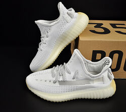 Кроссовки женские Adidas Yeezy Boost 350 v2, белые