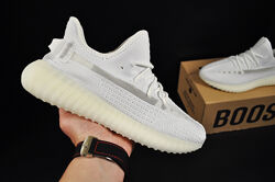 Кроссовки мужские Adidas Yeezy Boost 350 v2, белые