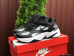 Кроссовки женские Nike M2K Tekno, черные с серебром