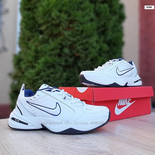 Мужские кроссовки Nike Air Monarch, белые, термо