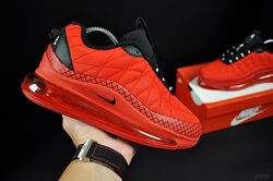 Зимние кроссовки Nike Air Max 720 , красные, термо, флис